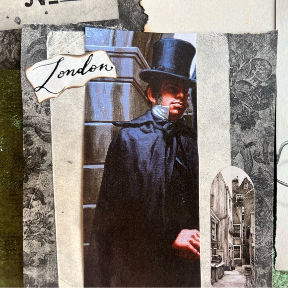 Jack the Ripper Victorian Ephemera Kit – Dark Academia Junk Journal Pack - Picture 8 of 13